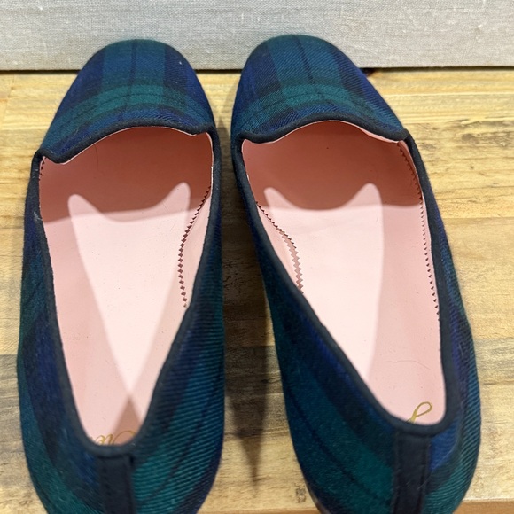 J.Crew Smoking Loafer Blackwatch Tartan Plaid Size 6 - Picture 4 of 8